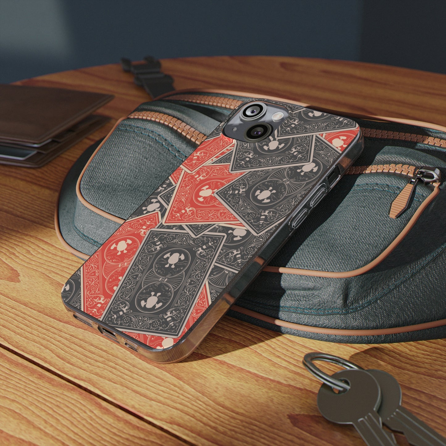 Playing Card Pete Silicone Phone Case