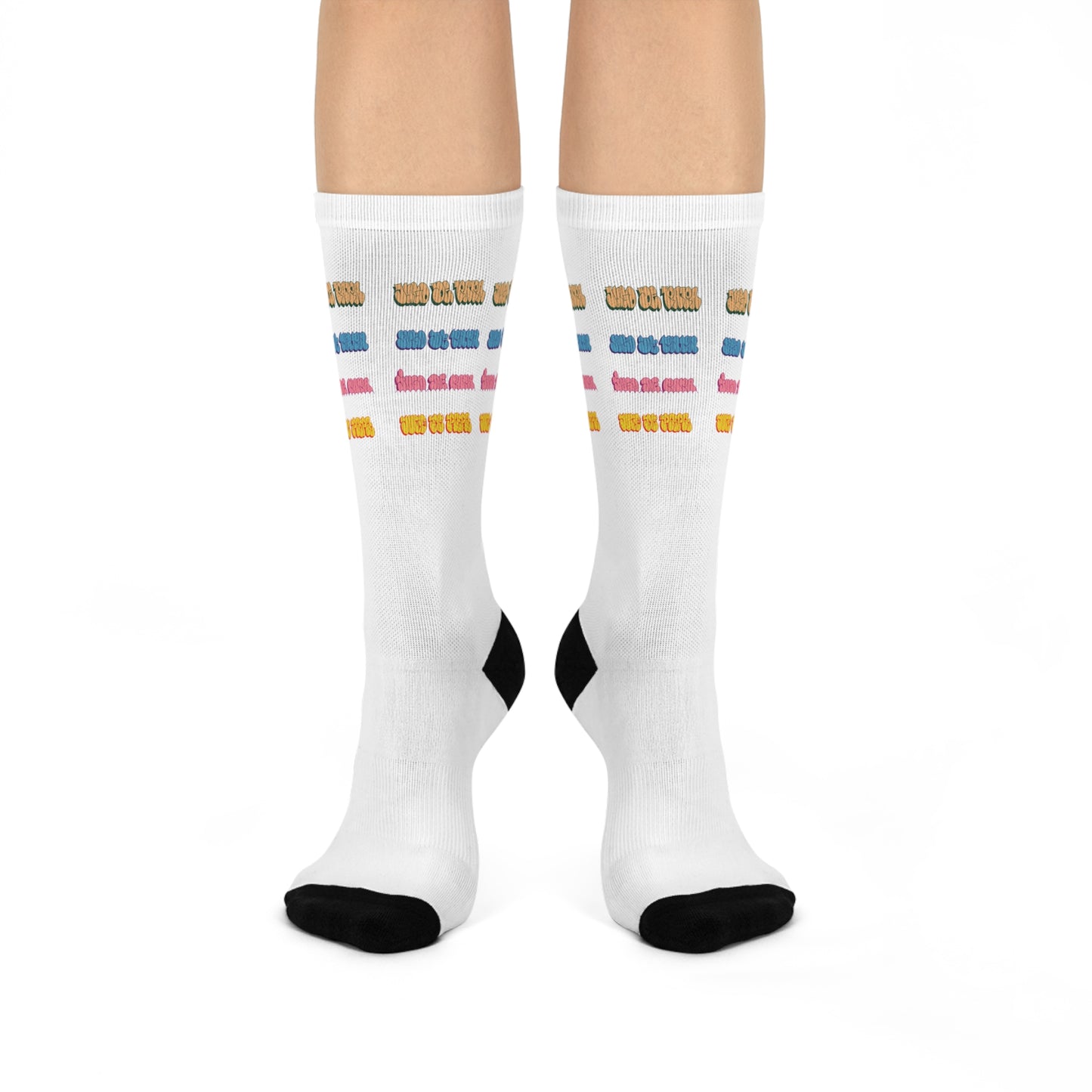 JDP Graphic Graffiti Crew Socks