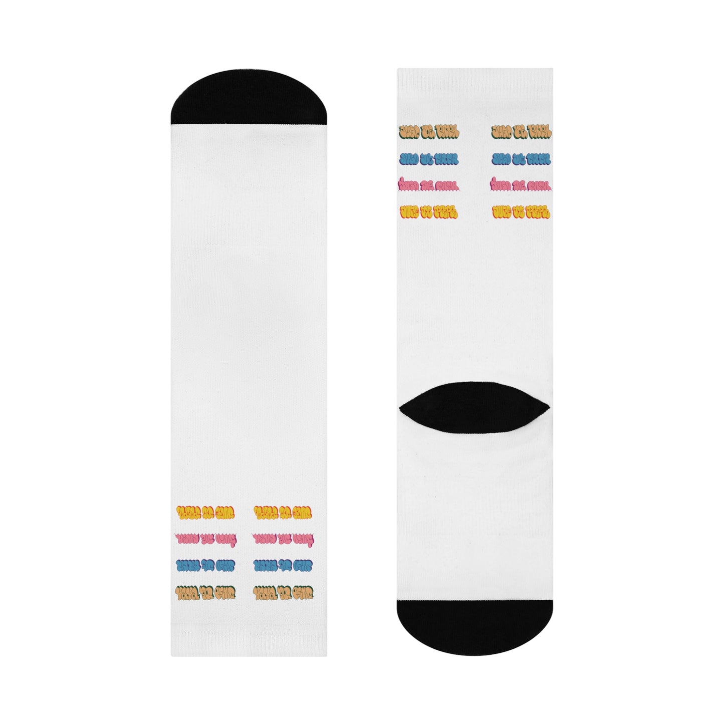 JDP Graphic Graffiti Crew Socks