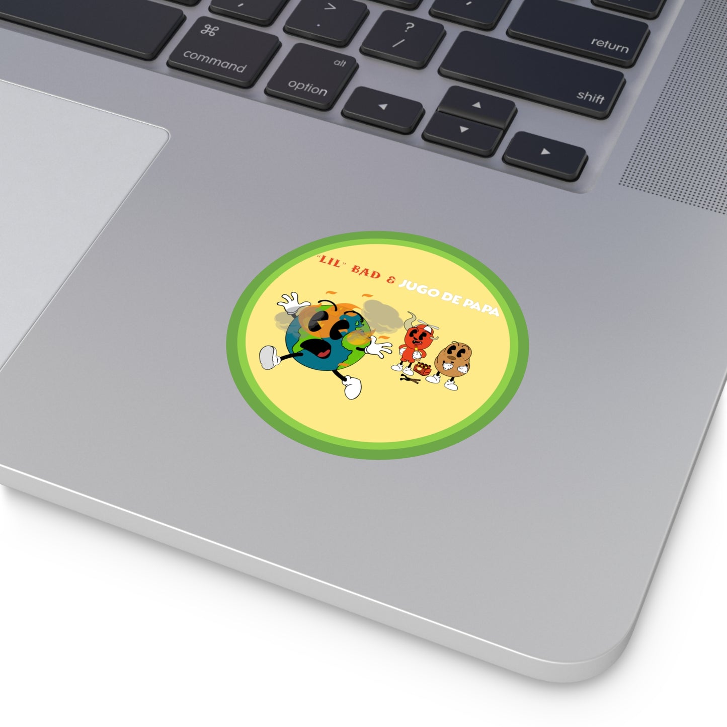 JDP & "Lil" Bad Collab Round Vinyl Sticker