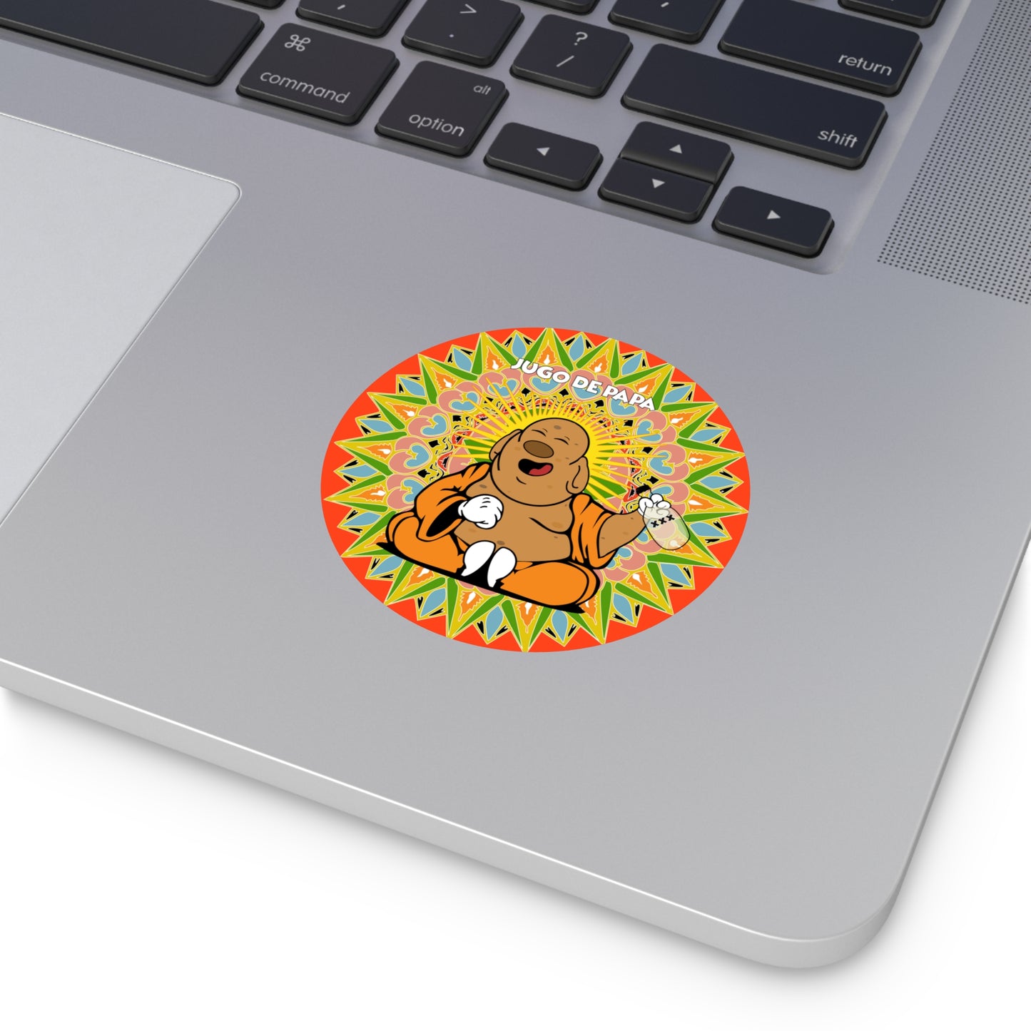 Spuddah Round Vinyl Sticker