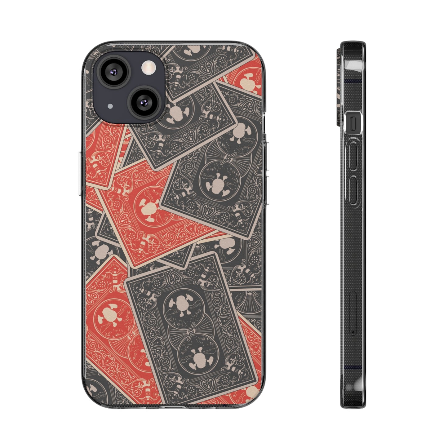 Playing Card Pete Silicone Phone Case