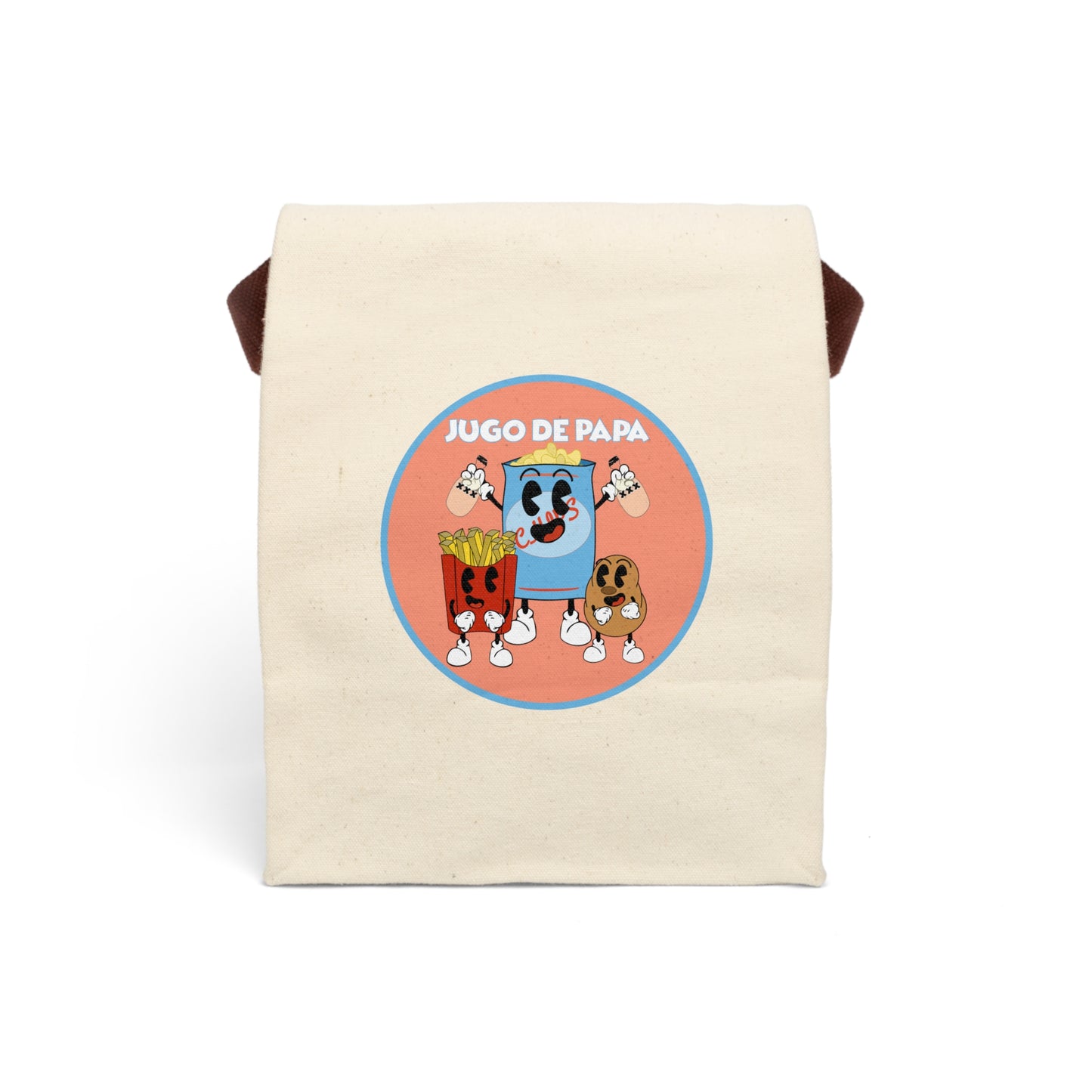 Best Spuds Canvas Lunch Bag With Strap