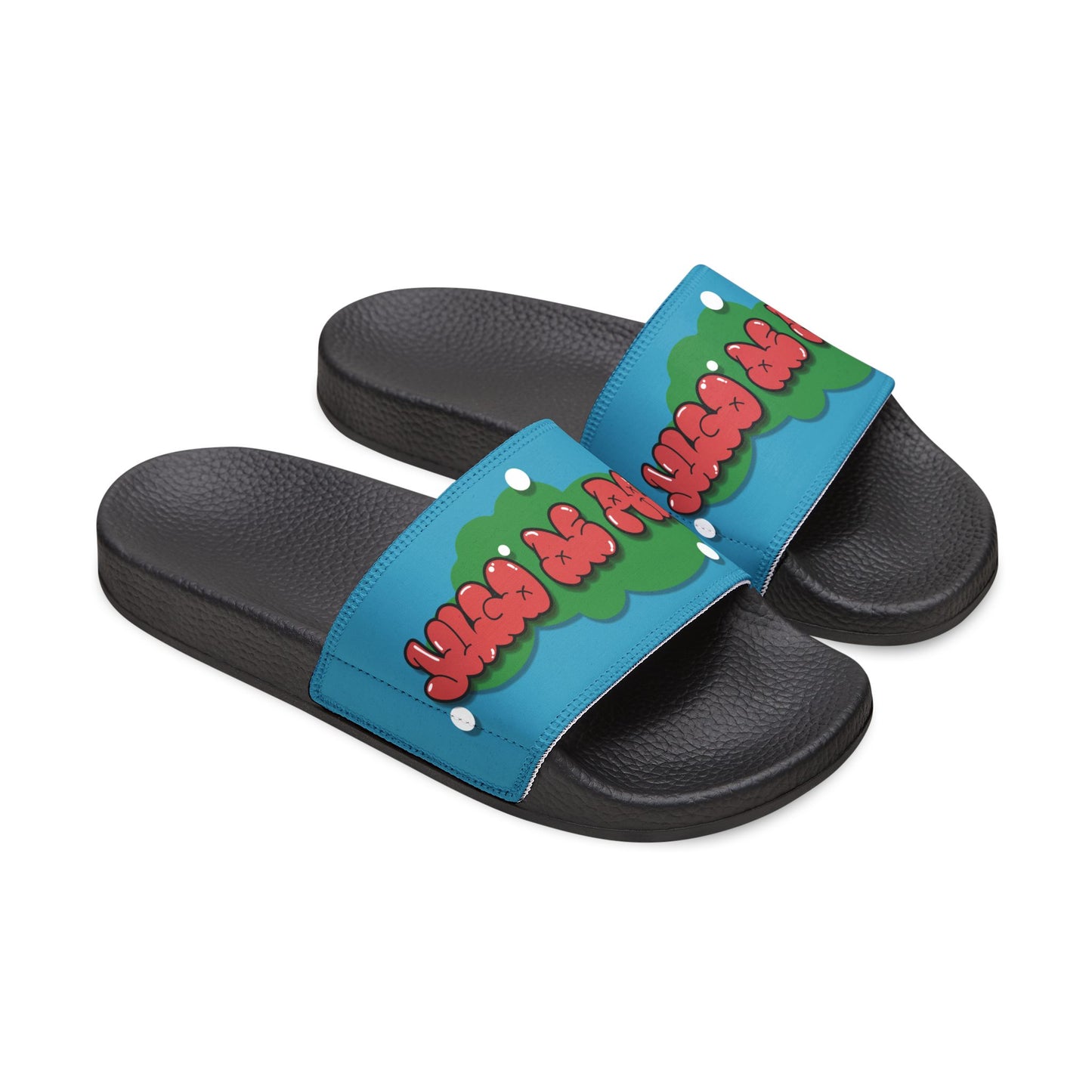 JDP Bubble Letter Removable-Strap Sandals