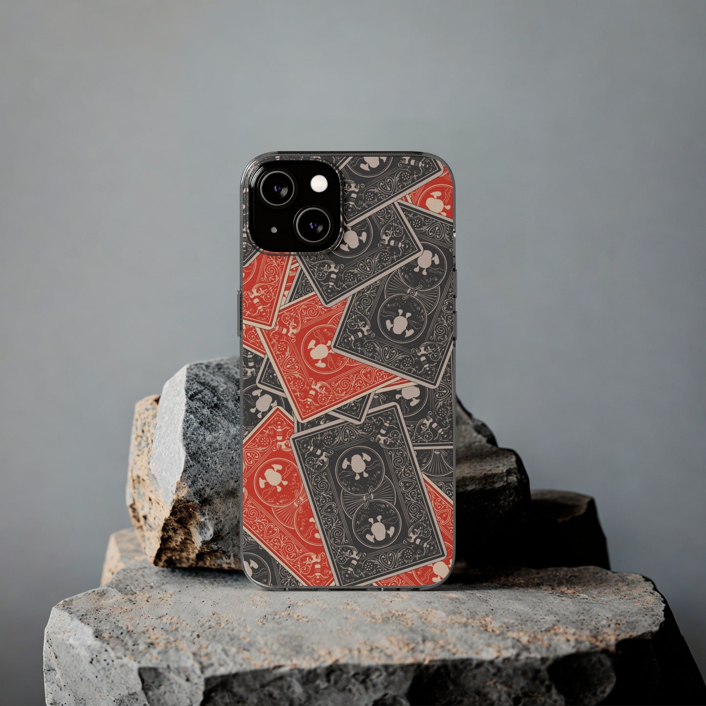 Playing Card Pete Silicone Phone Case
