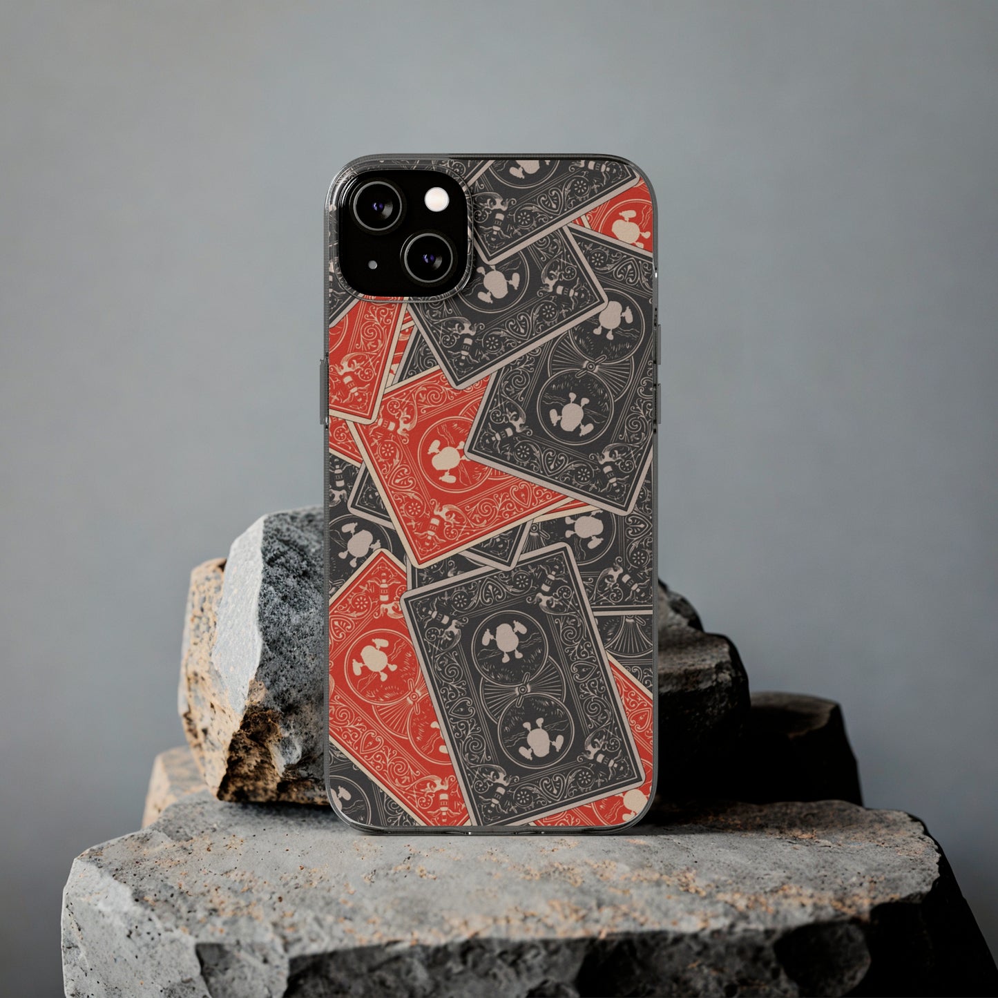 Playing Card Pete Silicone Phone Case
