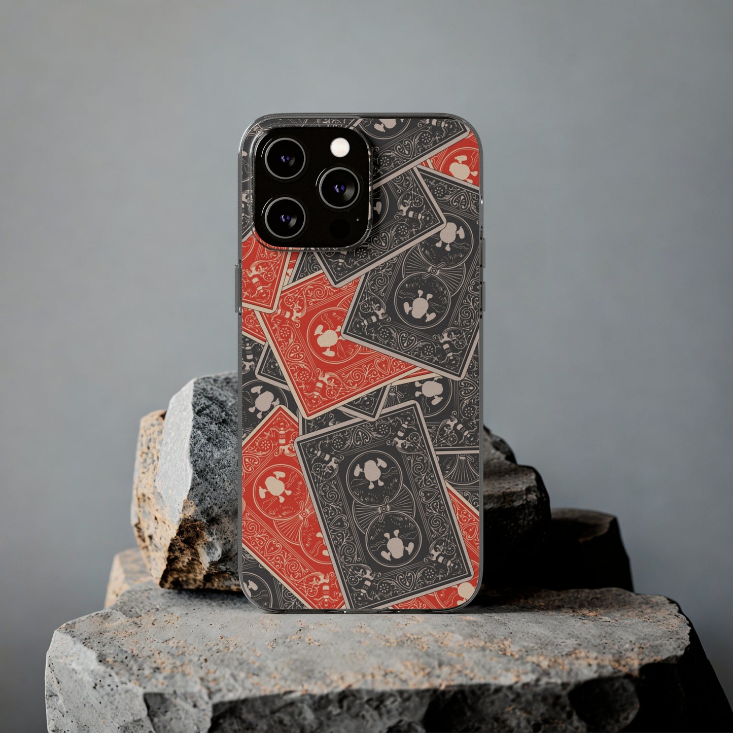 Playing Card Pete Silicone Phone Case