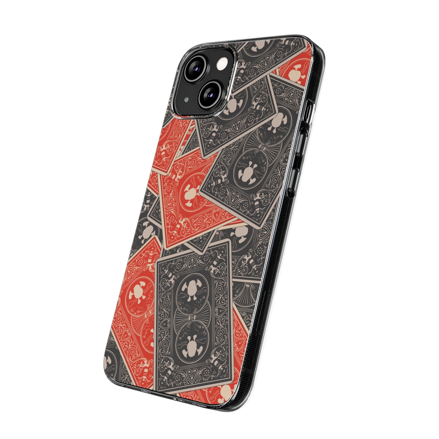 Playing Card Pete Silicone Phone Case