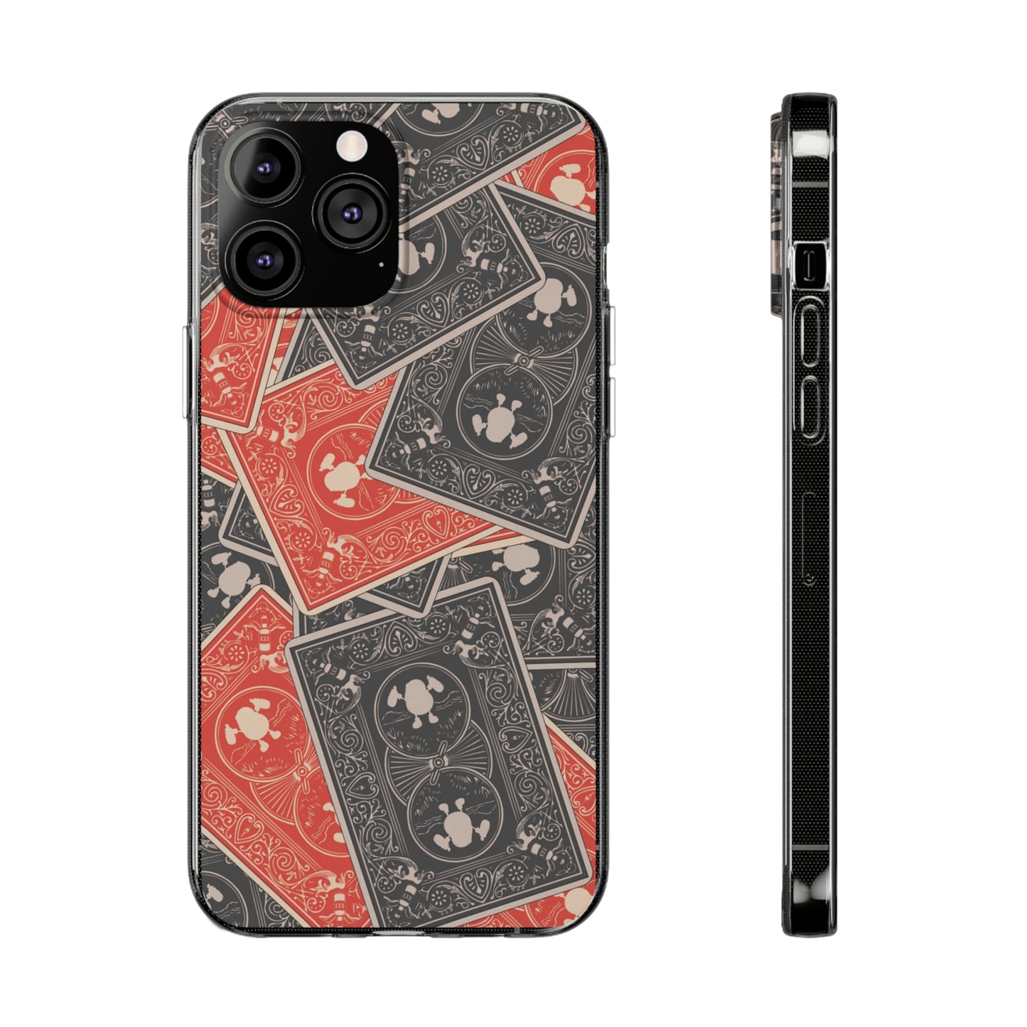 Playing Card Pete Silicone Phone Case