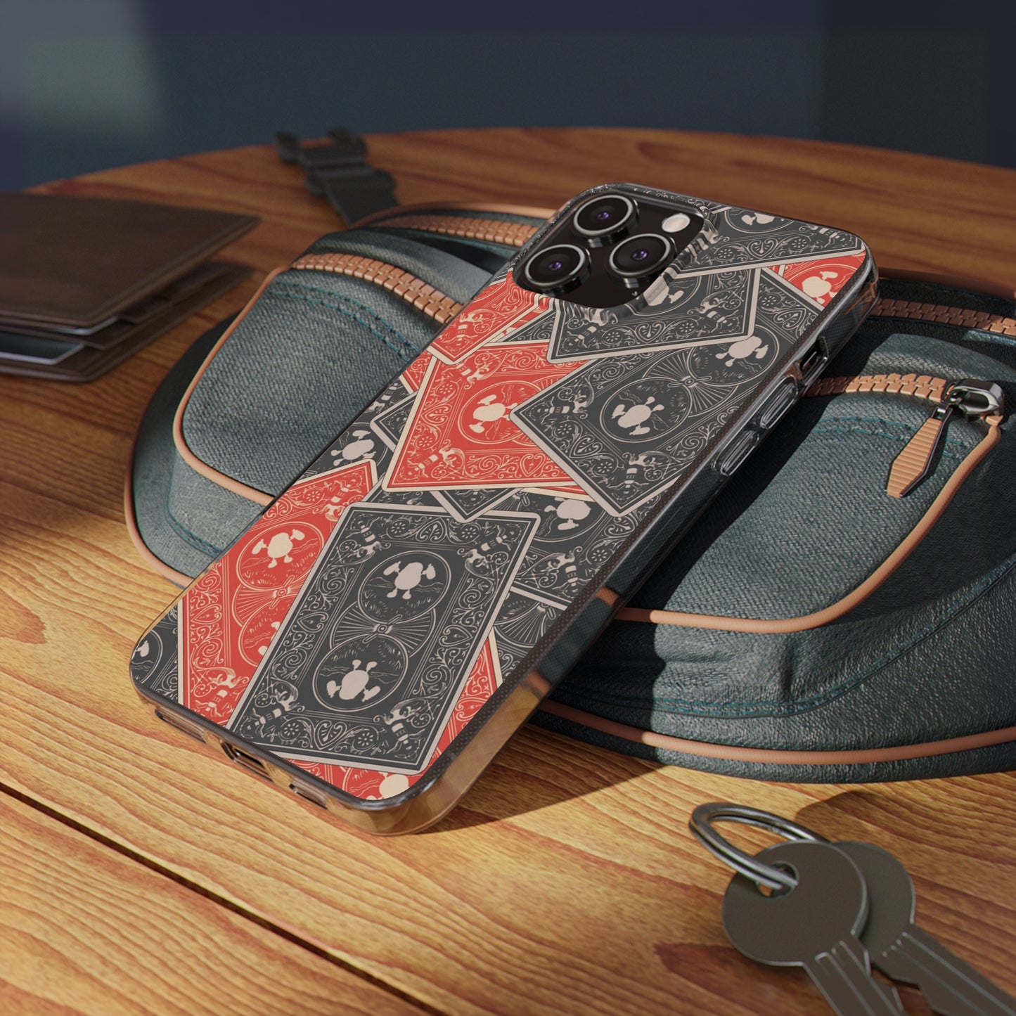 Playing Card Pete Silicone Phone Case