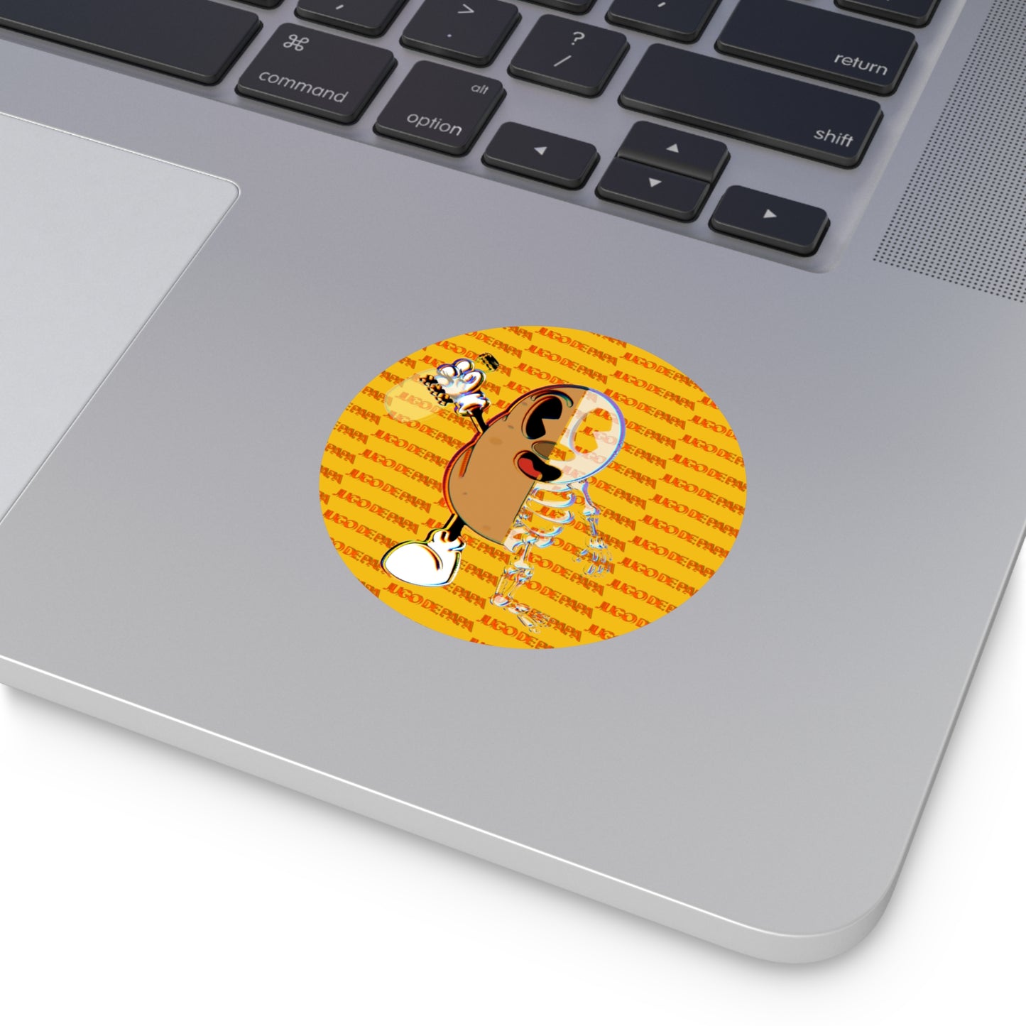 Skeleton Spud Sticker