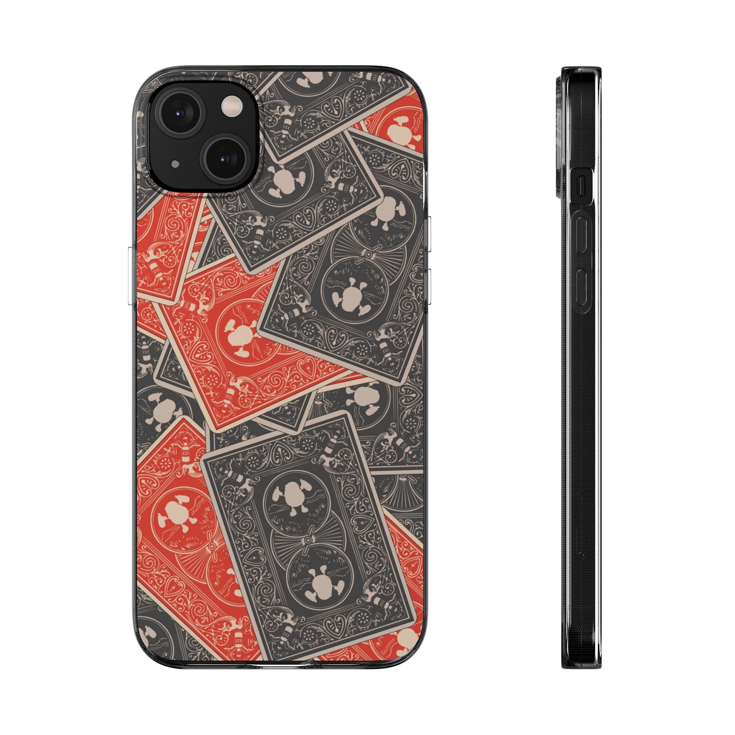 Playing Card Pete Silicone Phone Case