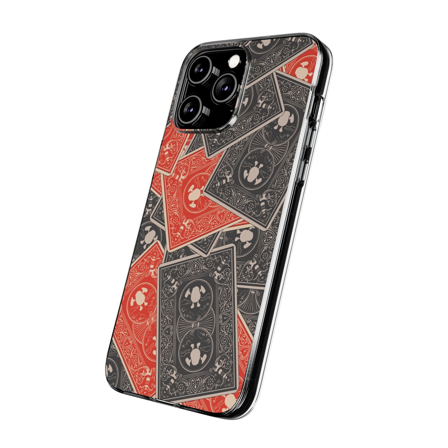 Playing Card Pete Silicone Phone Case
