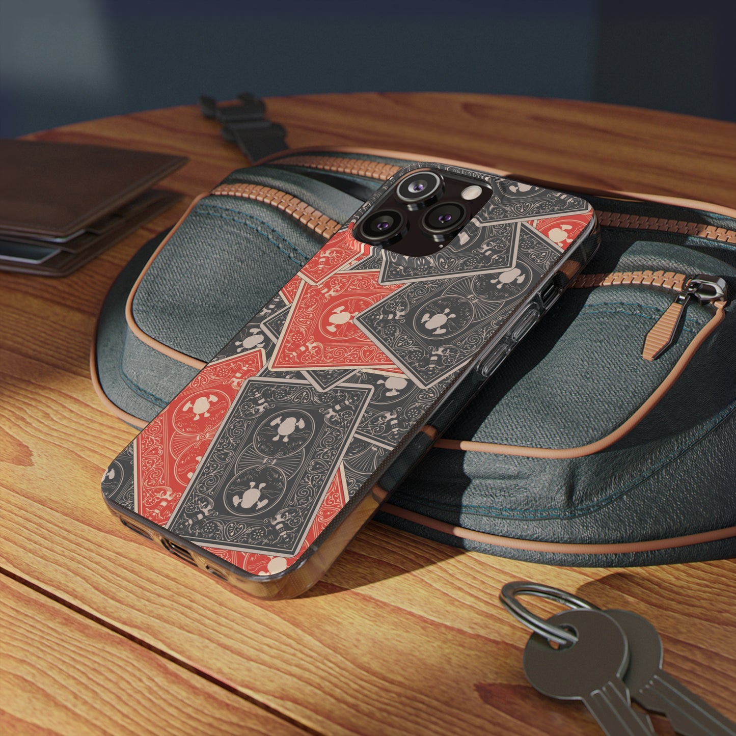 Playing Card Pete Silicone Phone Case