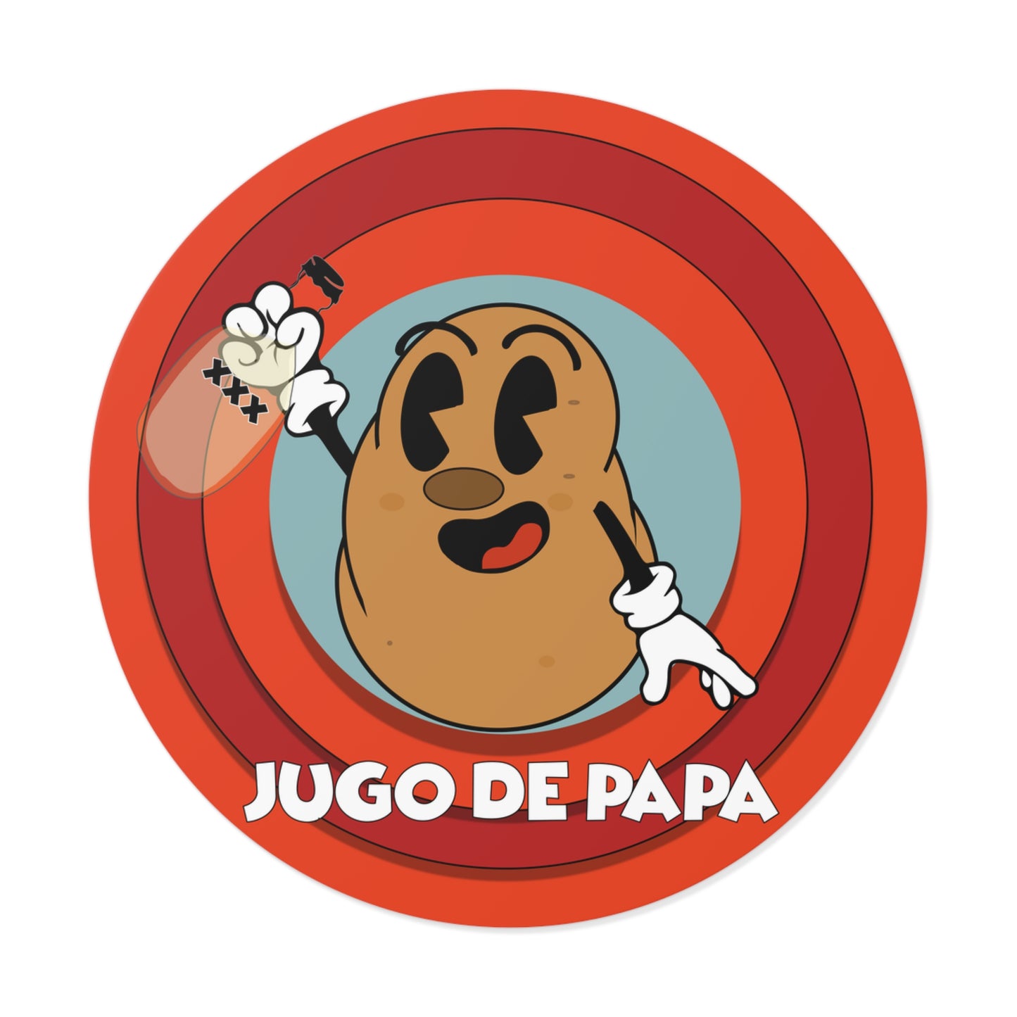 Saturday Morning Spud Sticker