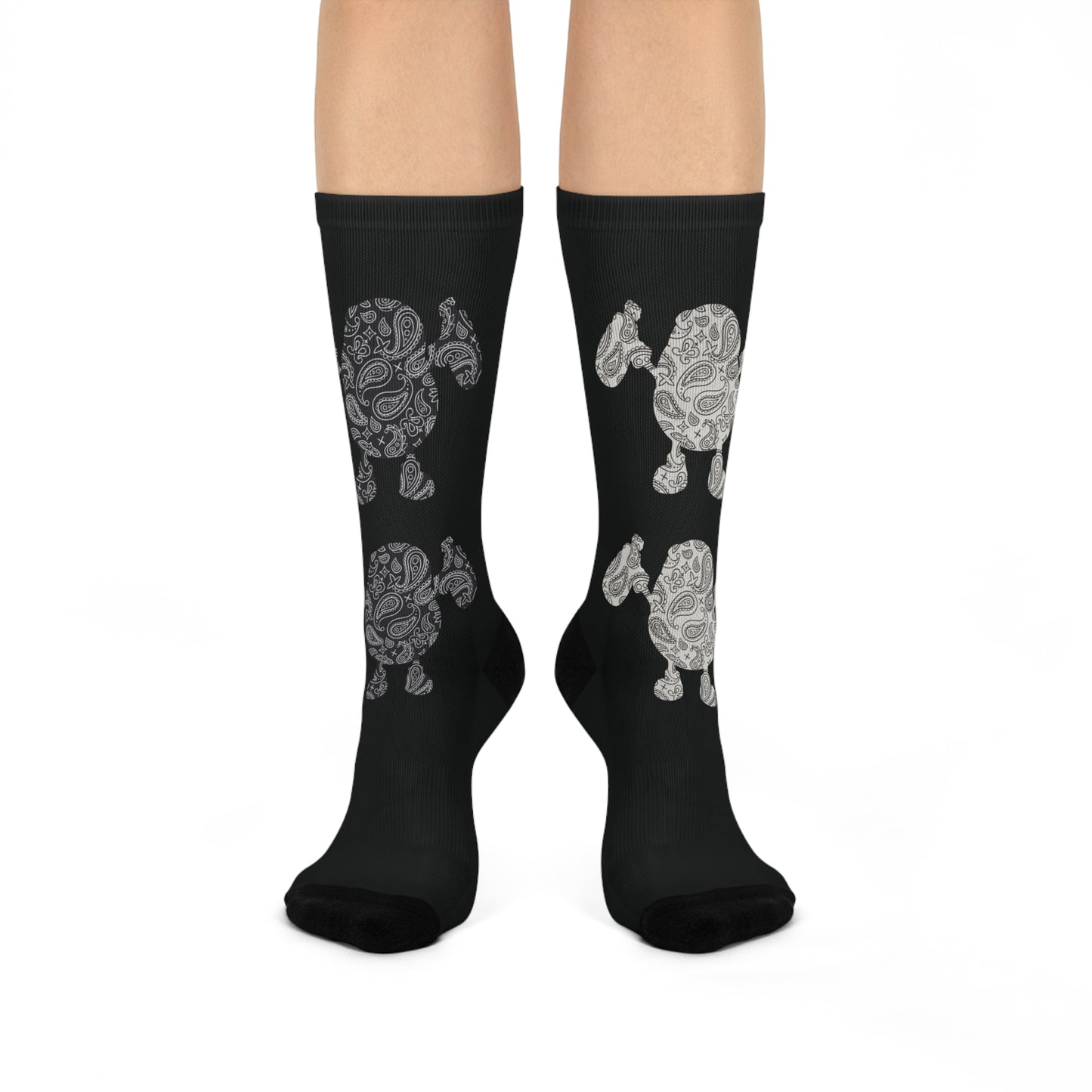 Paisley Pete Crew Socks