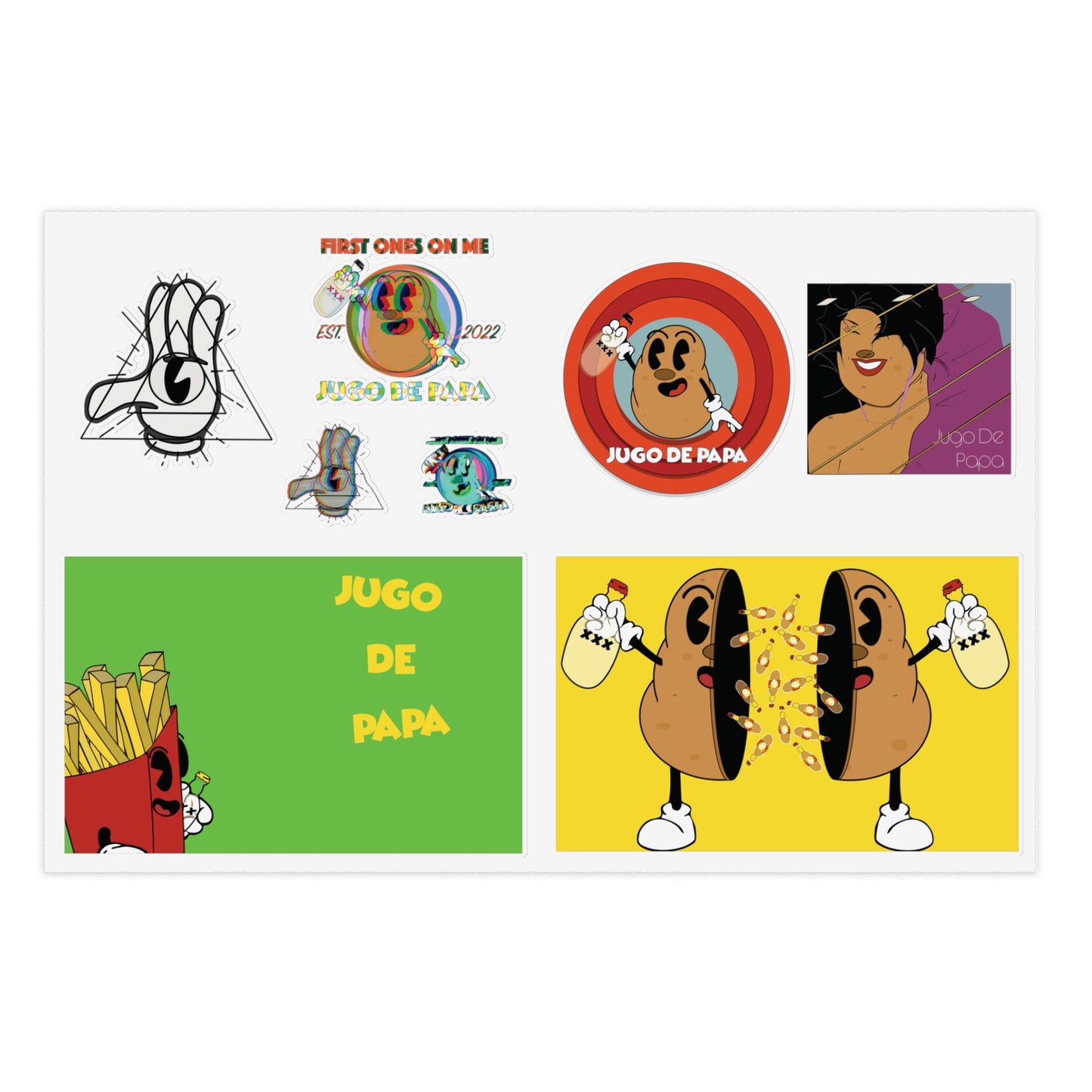Spud Sticker Sheet