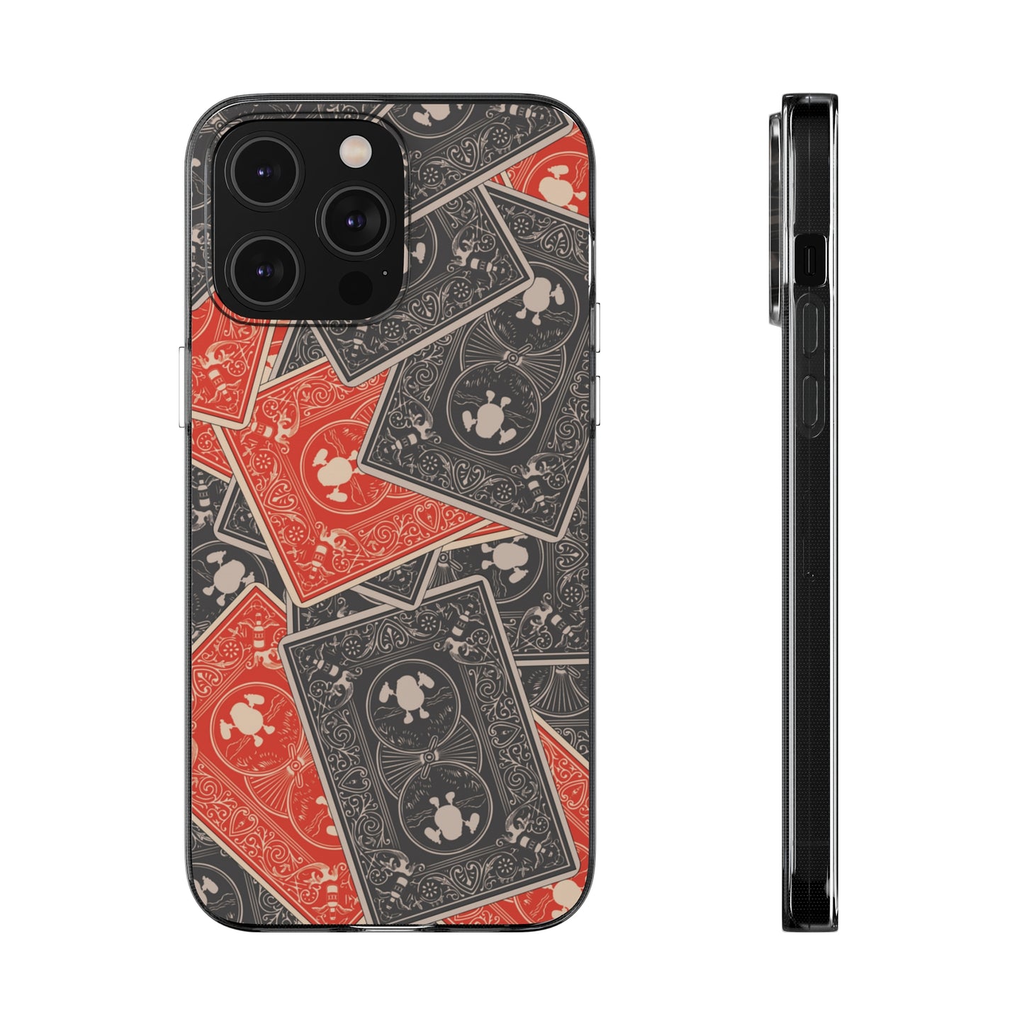 Playing Card Pete Silicone Phone Case