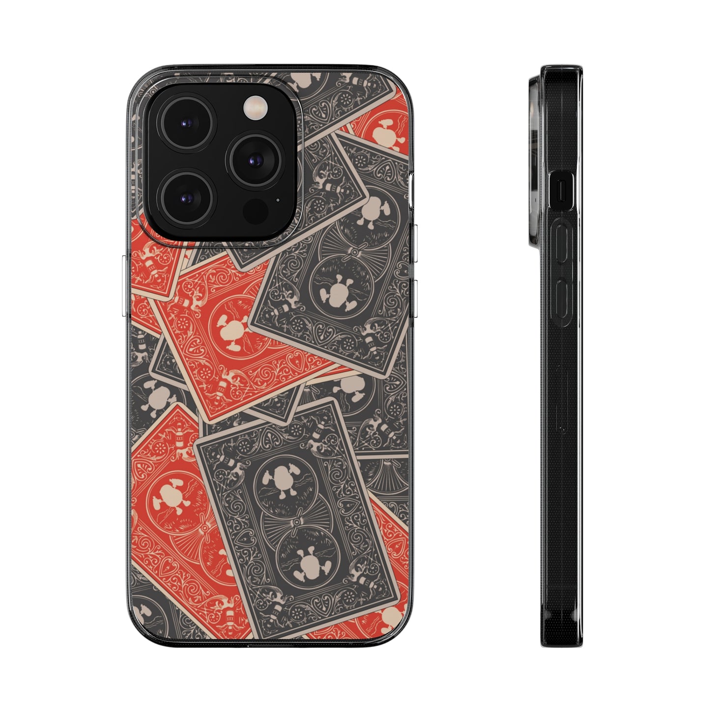 Playing Card Pete Silicone Phone Case