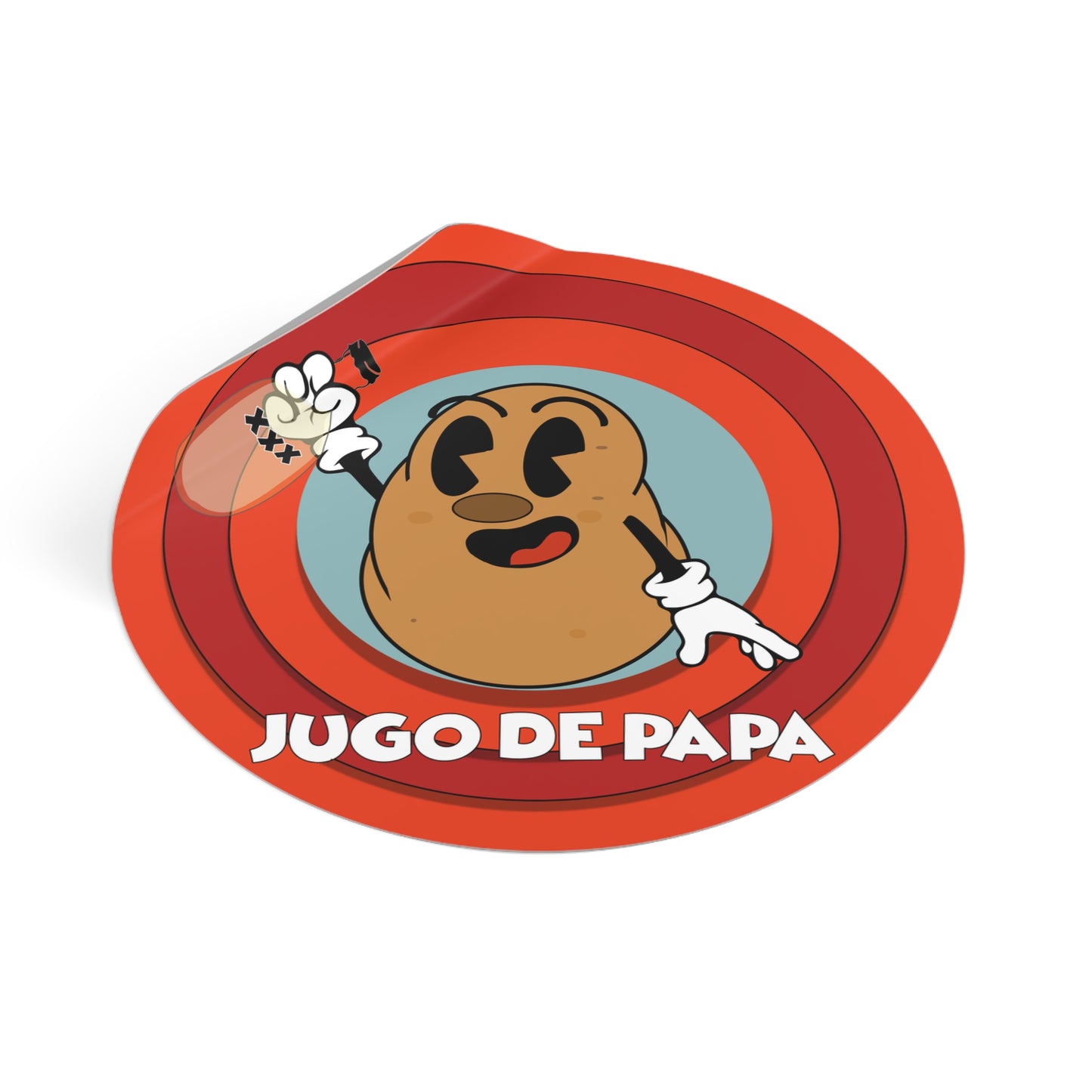 Saturday Morning Spud Sticker