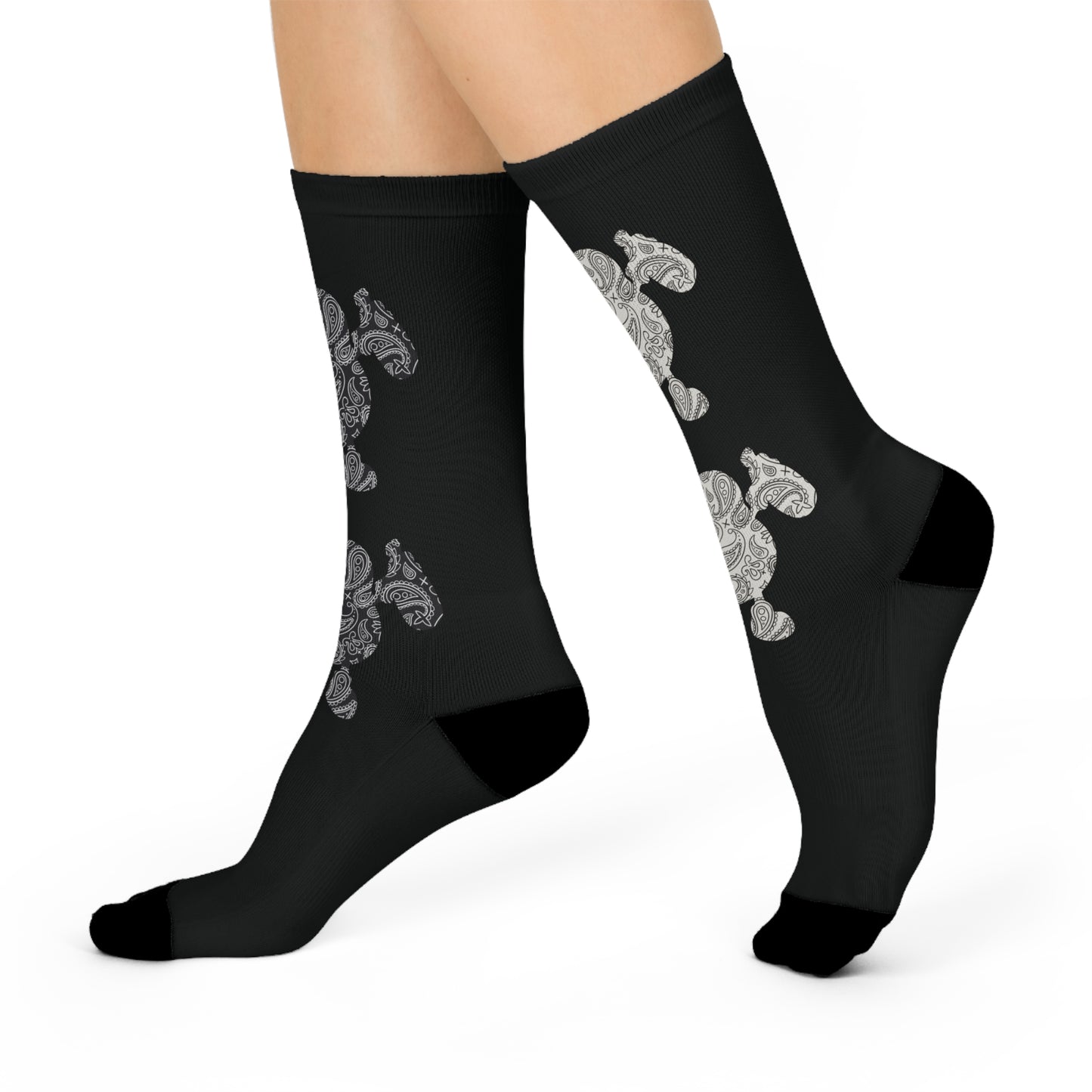 Paisley Pete Crew Socks