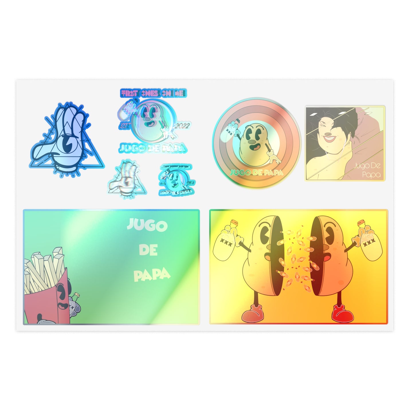 Spud Sticker Sheet