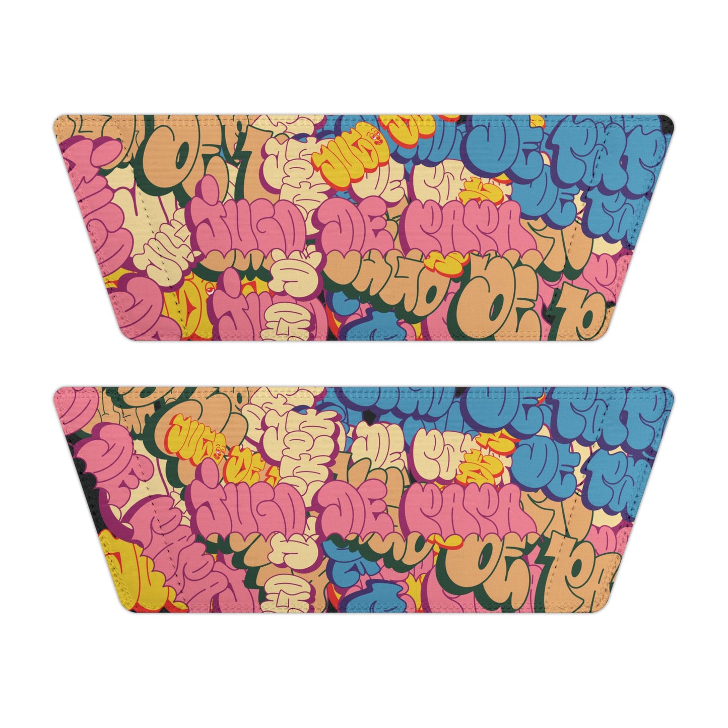 JDP Graphic Graffiti Removable-Strap Sandals