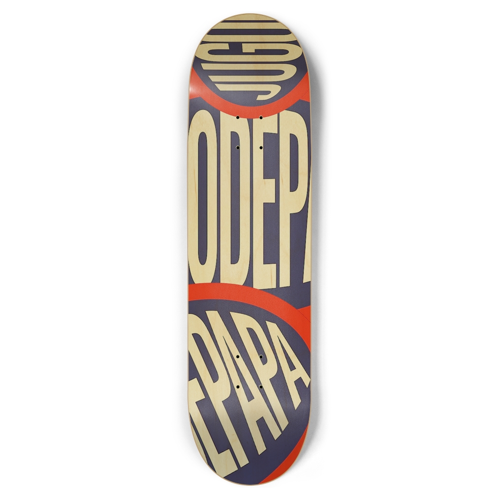 Jugo De Papa Sticker Slapped Skateboard