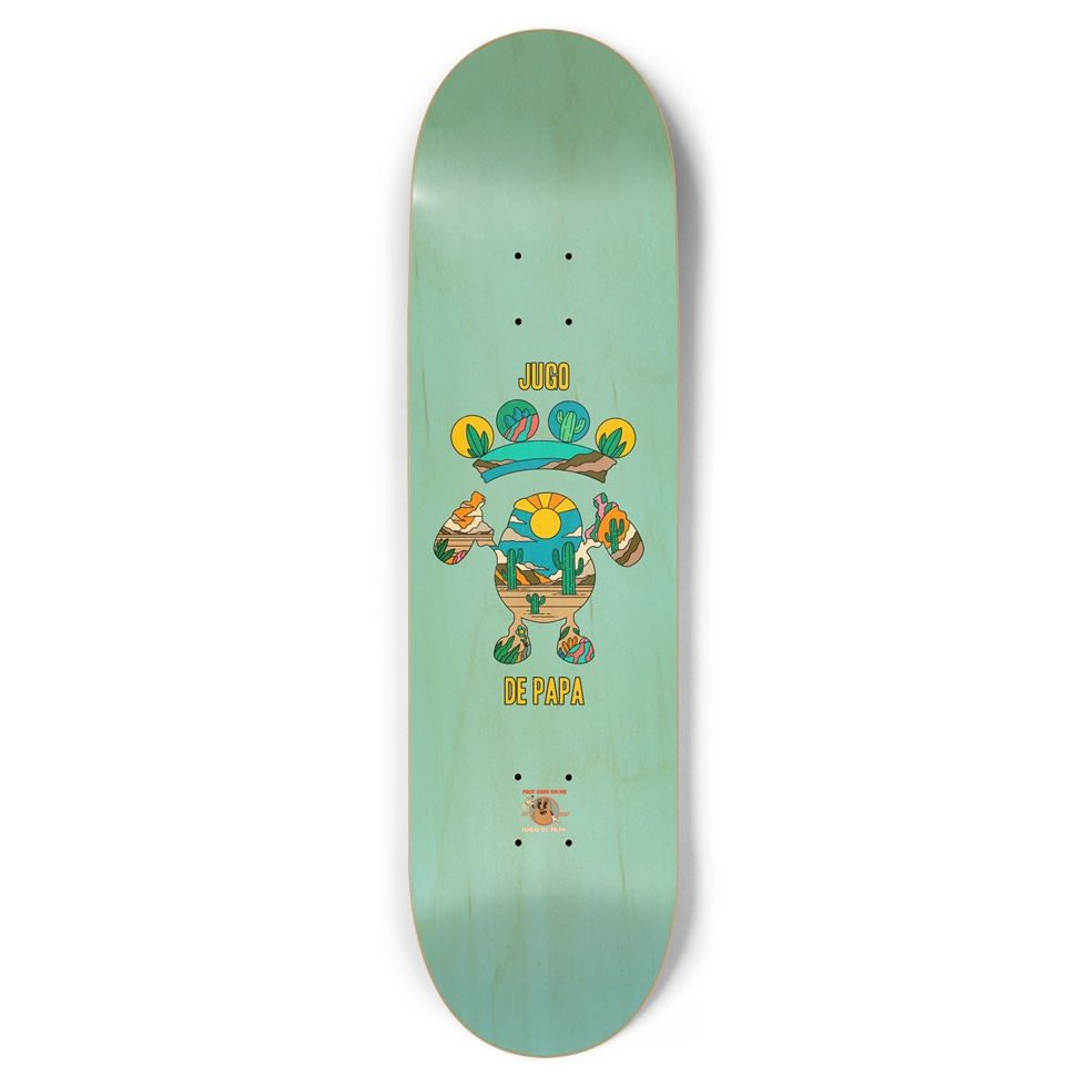 Sun rises in the Pete Skateboard