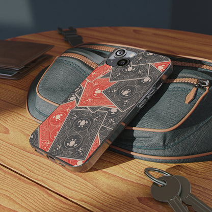 Playing Card Pete Silicone Phone Case