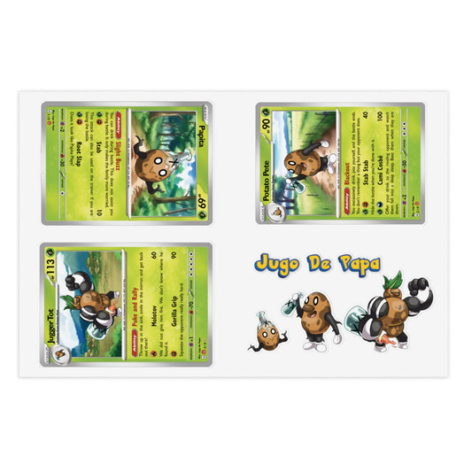 Potaémon Sticker Sheet