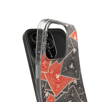 Playing Card Pete Silicone Phone Case