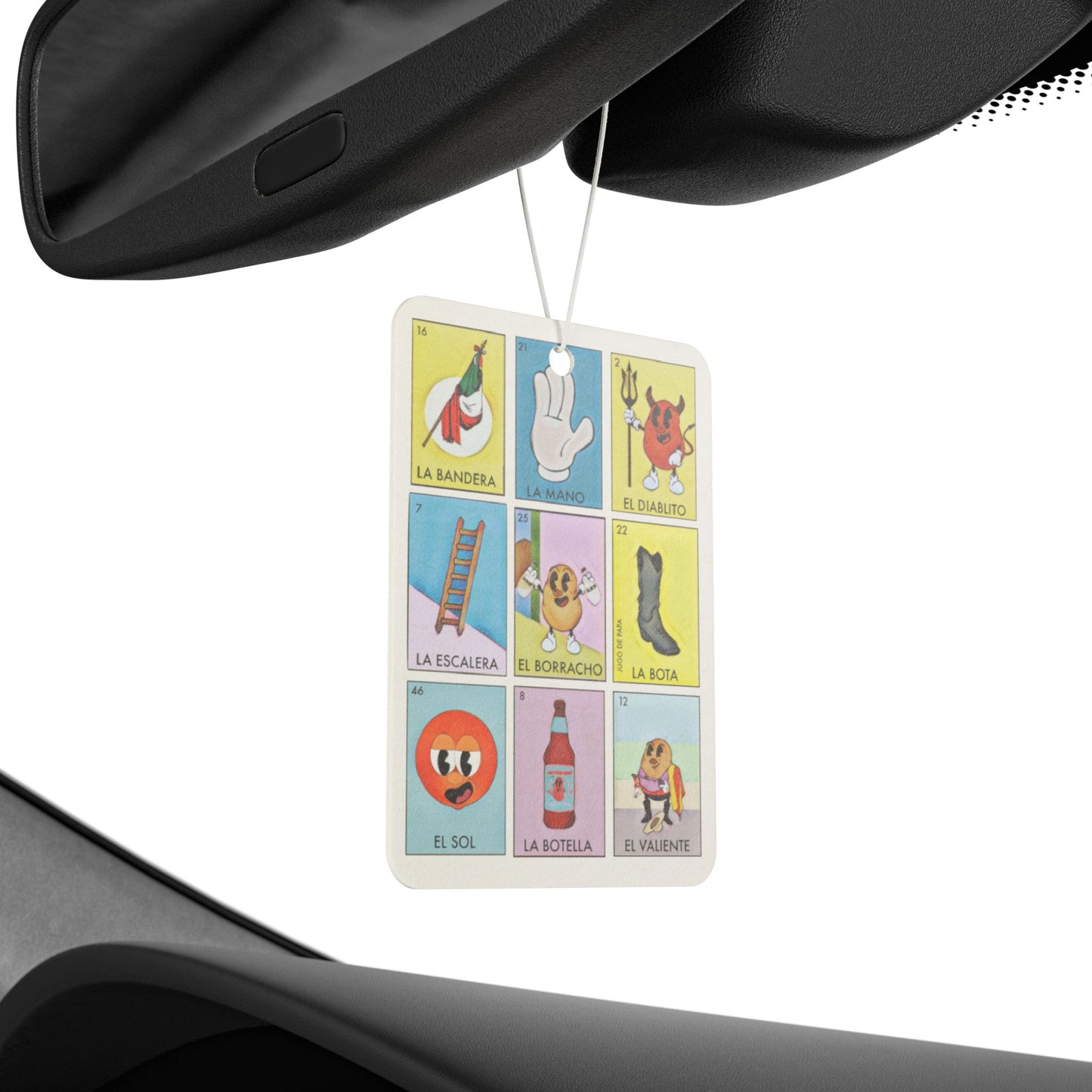 Loteria De Papa Car Freshener
