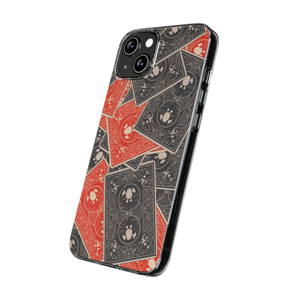 Playing Card Pete Silicone Phone Case