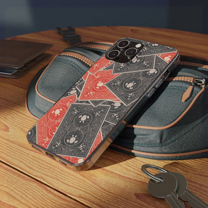Playing Card Pete Silicone Phone Case