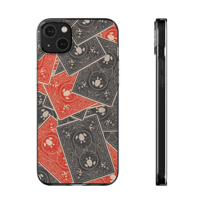 Playing Card Pete Silicone Phone Case