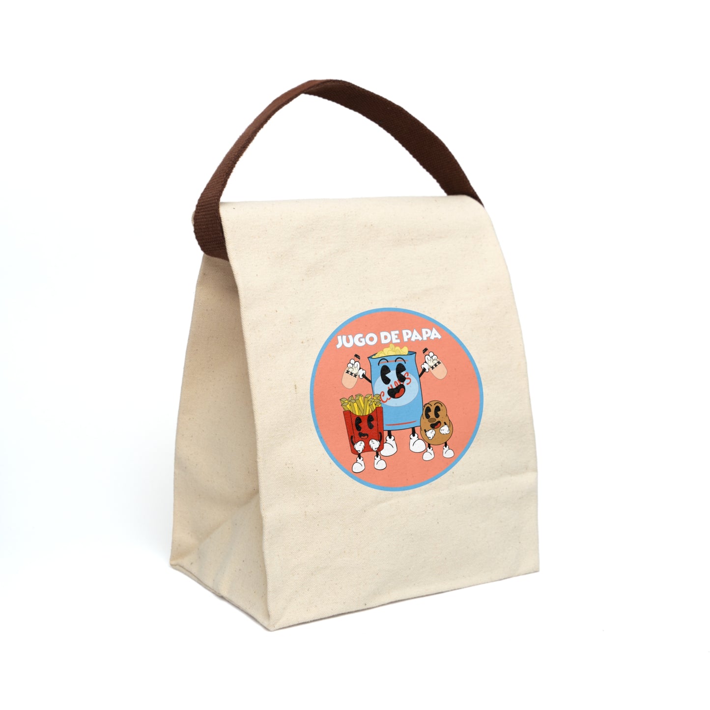 Best Spuds Canvas Lunch Bag With Strap