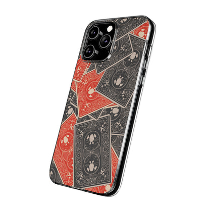 Playing Card Pete Silicone Phone Case