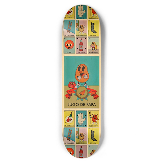 Lotería De Papas Skateboard