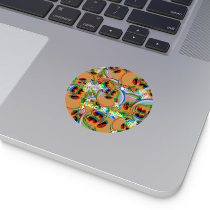 Trippy Spud Vinyl Sticker