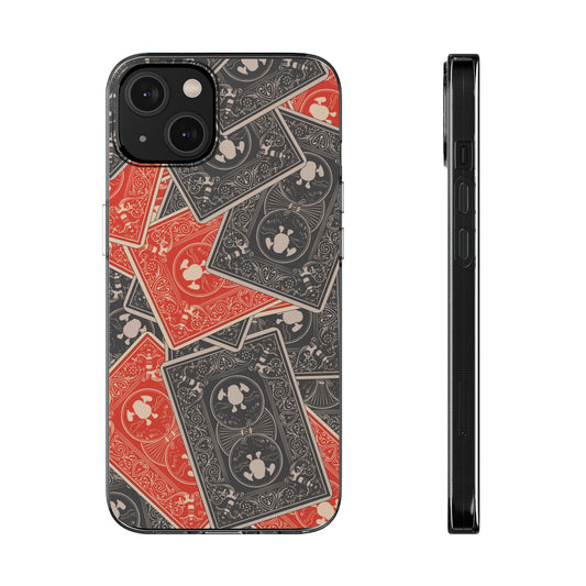 Playing Card Pete Silicone Phone Case